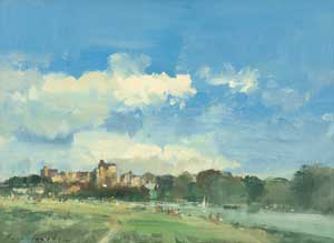 Artist: Ian Houston; Painting: Windsor Castle in summer