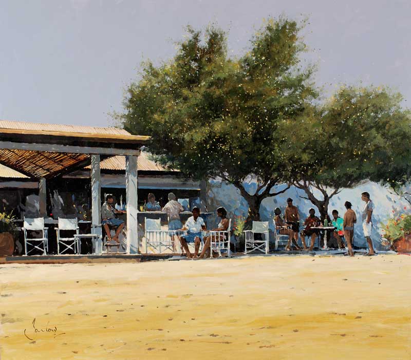 Jeremy Barlow, Beach Café, St Tropez