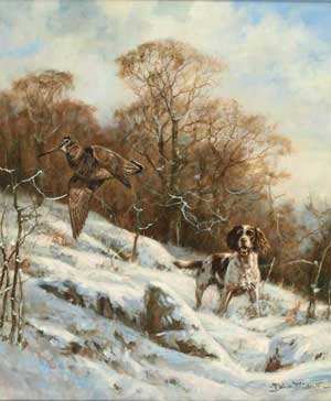 Artist: John Trickett; Painting: Springer & Woodcock