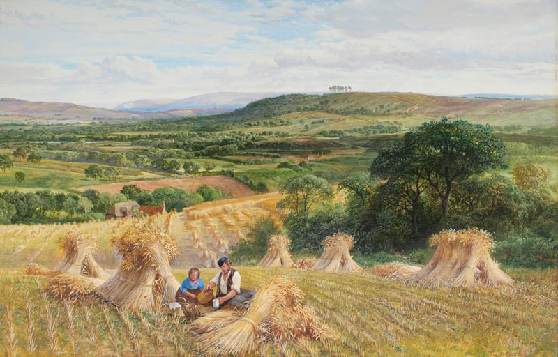 George Vicat Cole: Harvest Time