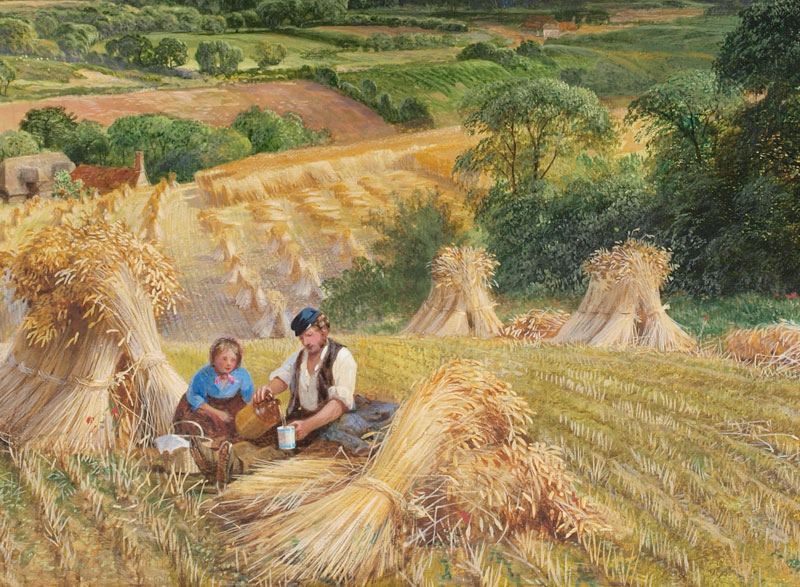 George Vicat Cole: Harvest Time