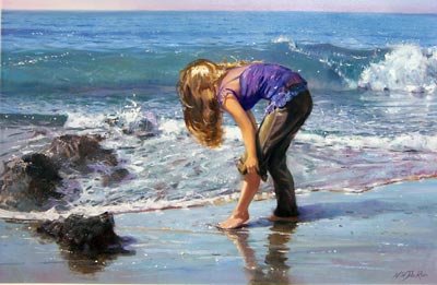 Nicholas St John Rosse artist, sold paintings at Jack Fine Art