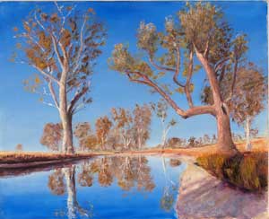 Artist: Stephen Jack; Painting: Summer Evening, Queensland